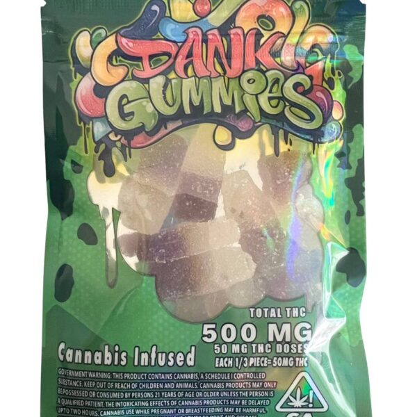 Dank Gummies Cola Bottles 500mg