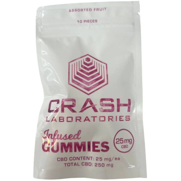 Crash Labs 250mg CBD Gummies